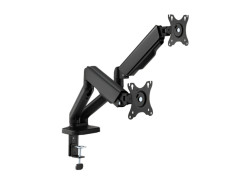 SBOX Flex LCD-S024-2 | Verstelbare Monitor-bureaubeugel | Tot 32" | Max 9kg | VESA 100x100 | 2 Monitoren