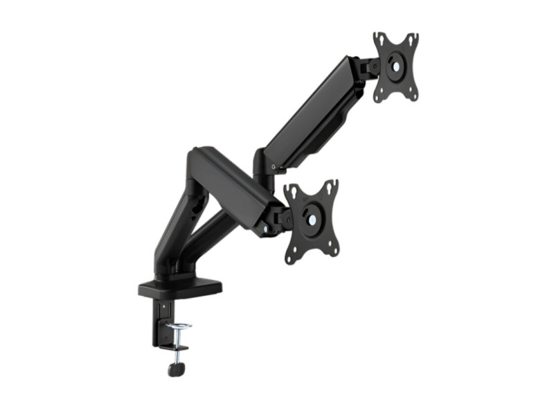 SBOX Flex LCD-S024-2 | Verstelbare Monitor-bureaubeugel | Tot 32" | Max 9kg | VESA 100x100 | 2 Monitoren