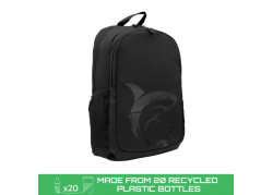 White Shark SCOUT 15.6" Gaming Laptop Rugzak | Gemaakt van Gerecycled Plastic | Zwart
