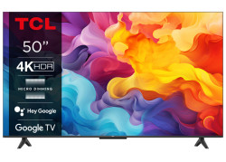 TCL 50P655 50" | 4K Ultra HD LED Smart TV | Google TV + Wifi | HDR10 | Elegant Design | 60Hz