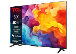 TCL 50P655 50" | 4K Ultra HD LED Smart TV | Google TV + Wifi | HDR10 | Elegant Design | 60Hz