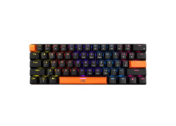 Baracuda Dolphin RGB 60% | Bedraad Gaming Toetsenbord | Anti-Ghosting | QWERTY | Zwart