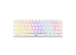 Baracuda Dolphin RGB 60% | Bedraad Gaming Toetsenbord | Anti-Ghosting | QWERTY | Wit