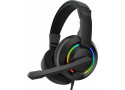 Baracuda HYDRA RGB Rainbow | Gaming Headset 3,5mm & USB | Zwart