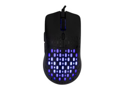 Baracuda OCTOPUS RGB | Bekabelde Gaming Muis | Rechtshandig | USB-A | 3600 DPI | Zwart