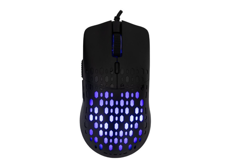 Baracuda OCTOPUS RGB | Bekabelde Gaming Muis | Rechtshandig | USB-A | 3600 DPI | Zwart