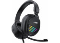 Baracuda PEARL RGB | On-Ear Gaming Headset 3,5mm en USB | Zwart