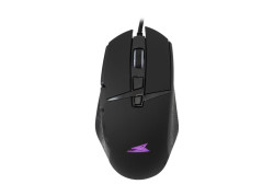 Baracuda RAPTOR RGB | Bedrade Gaming Muis | USB-A | 6400 DPI | Zwart