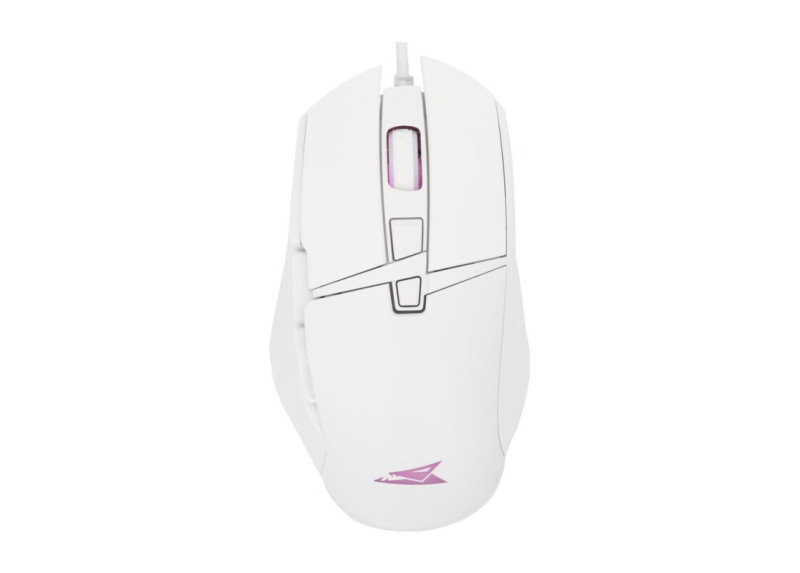 Baracuda RAPTOR RGB | Bedrade Gaming Muis | USB-A | 6400 DPI | Wit