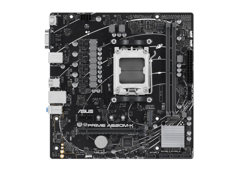 ASUS Prime A620M-K | Socket AM5 | AMD A620 | 2xDDR5 | Micro-ATX | Moederbord