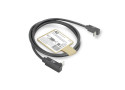 ACT USB 3.0 10Gbps 60W USB Type-C® (up/down angled) to USB Type-C® (up/down angled) Cable, 1 meter