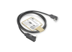 ACT USB 3.0 10Gbps 60W USB Type-C® (up/down angled) to USB Type-C® (up/down angled) Cable, 1 meter