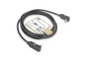 ACT USB 3.0 10Gbps 60W USB Type-C® (haaks boven/beneden) naar USB Type-C® (haaks boven/beneden) kabel, 2 meter