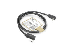 ACT USB 3.0 10Gbps 60W USB Type-C® (haaks links/rechts) naar USB Type-C® (haaks boven/beneden) kabel, 1 meter