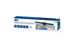 ACT Clip-on laptop ledlamp, dimbaar, voeding via USB