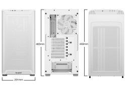 be quiet! PURE BASE 501 Airflow Mesh | Midi Tower Case | Wit
