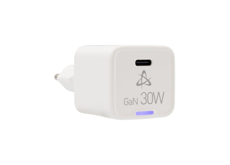 SBOX USB Oplader HC-30 | 30W GaN | USB Type-C | Wit