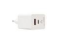 SBOX USB Oplader HC-45 | 45W | USB-A & USB-C (2 Poorten) | Wit