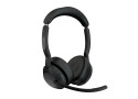 Jabra Evolve2 55 MS Stereo | Bluetooth & USB-A Headset | Met Oplaadhouder | Zwart | Voor Kantoor & Callcenter