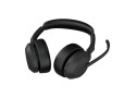 Jabra Evolve2 55 MS Stereo | Bluetooth & USB-A Headset | Met Oplaadhouder | Zwart | Voor Kantoor & Callcenter