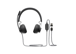 Logitech Zone Wired Headset | USB-C/A | Bedrade Headset met Microfoon | Grafiet
