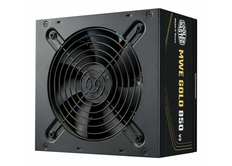 Cooler Master MWE Gold 850 V3 | 850W ATX 3.1 Voeding | 24-Pin | 80 Plus Gold | Zwart