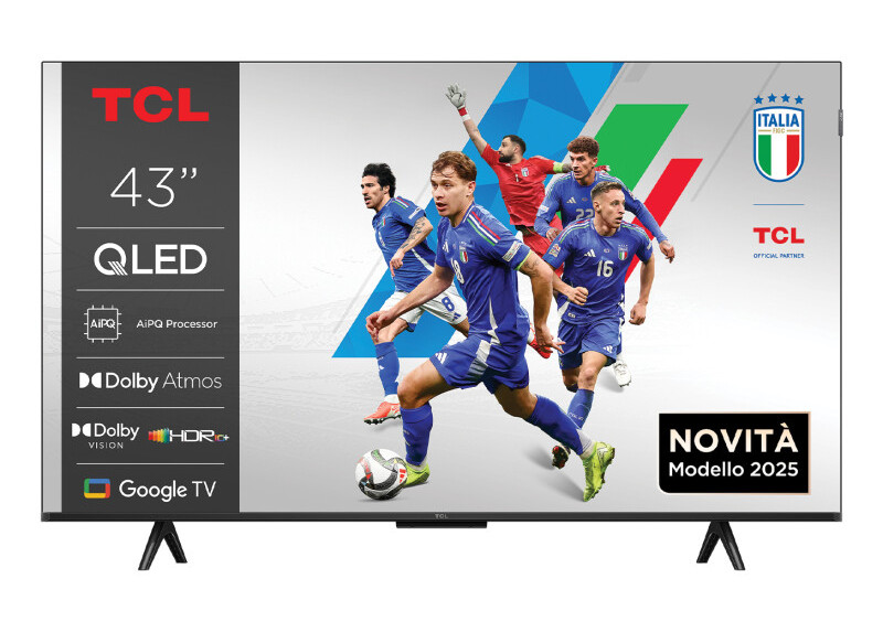 TCL 43P79K (2025) | 43&#039;&#039; Ultra HD 4K | QLED Smart TV | Wifi | Google TV | Dolby Vision | 60Hz
