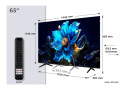 TCL 65P79K (2025) | 65&#039;&#039; Ultra HD 4K | QLED Smart TV | Wifi | Google TV | Dolby Vision | 60Hz