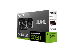 ASUS Dual GeForce RTX 5060 | 8GB GDDR7 | DLSS 4 | Videokaart | Nvidia GPU
