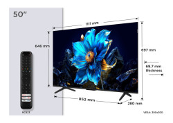 TCL 50P79K | 50&#039;&#039; Ultra HD 4K | QLED Smart TV | Wifi | Google TV | Dolby Vision | 60Hz