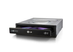 LG GH24NSD1 optisch schijfstation Intern DVD Super Multi DL Zwart