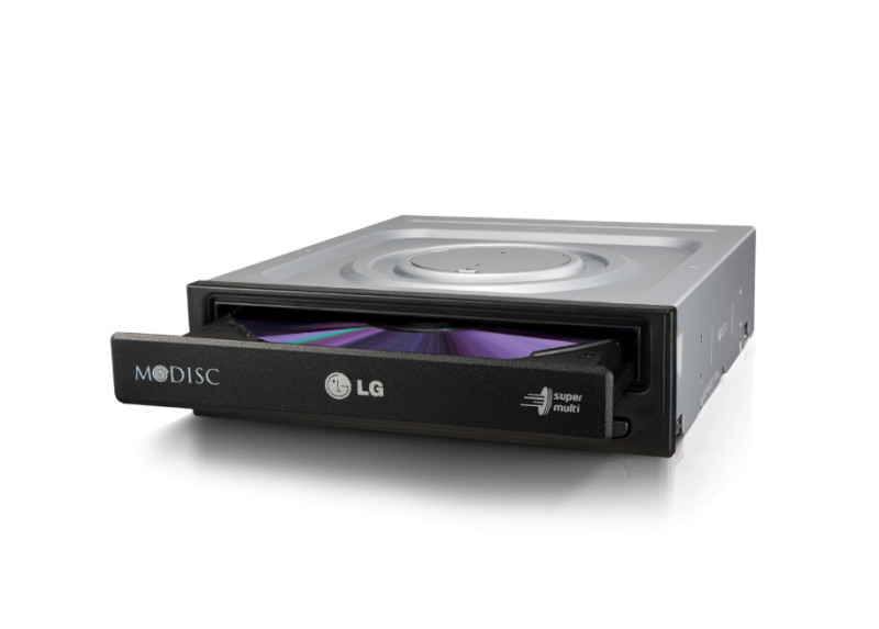LG GH24NSD1 optisch schijfstation Intern DVD Super Multi DL Zwart