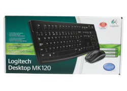 Logitech LGT-MK120 Bedrade Muis en Toetsenbordcombo QWERTY