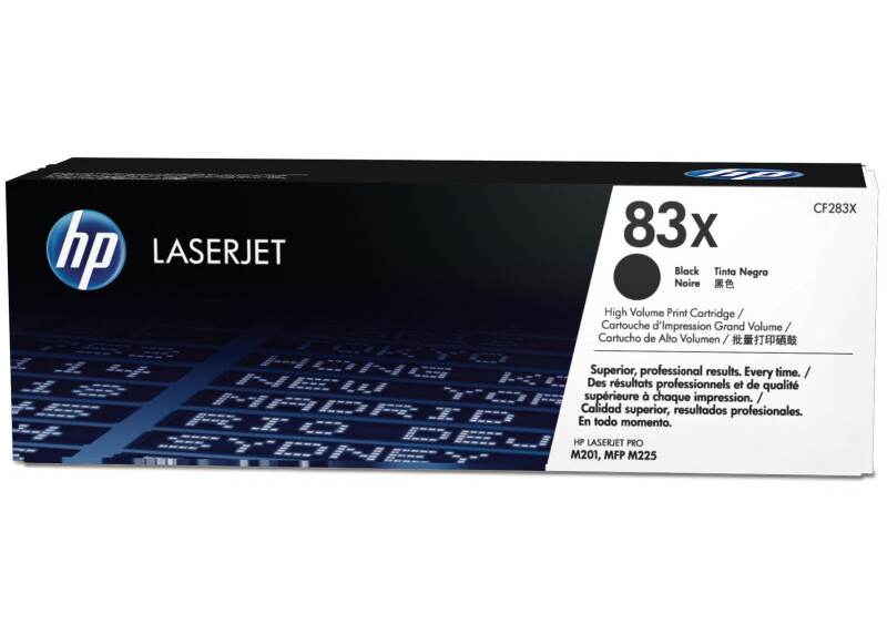 HP 83X tonercartridge 1 stuk(s) Origineel Zwart HP 83X tonercartridge 1 stuk(s) Origineel Zwart