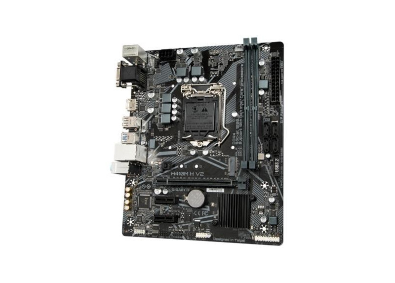 Gigabyte H410M H V2 moederbord Intel H410 LGA 1200 micro ATX