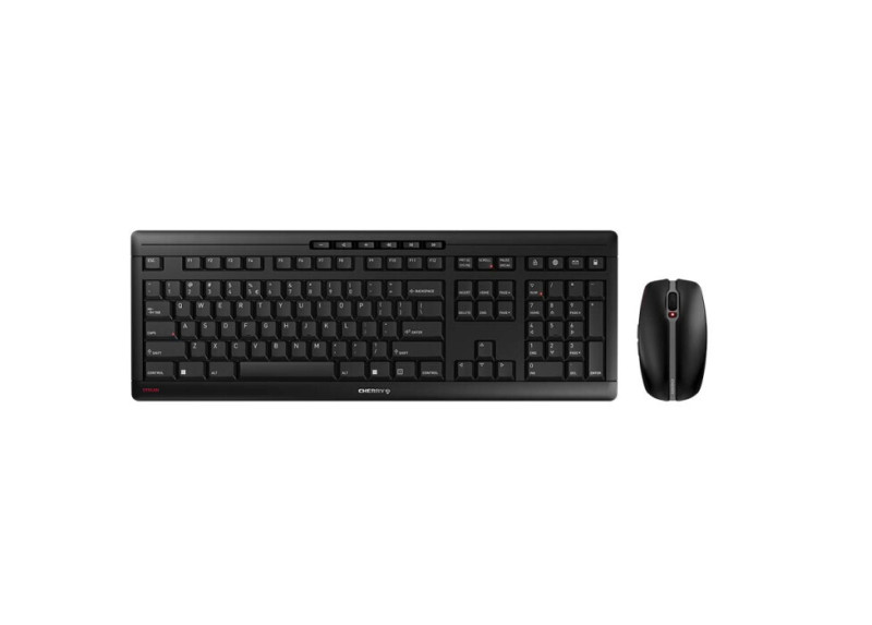 CHERRY Stream Desktop toetsenbord RF Draadloos QWERTY Amerikaans Engels Zwart