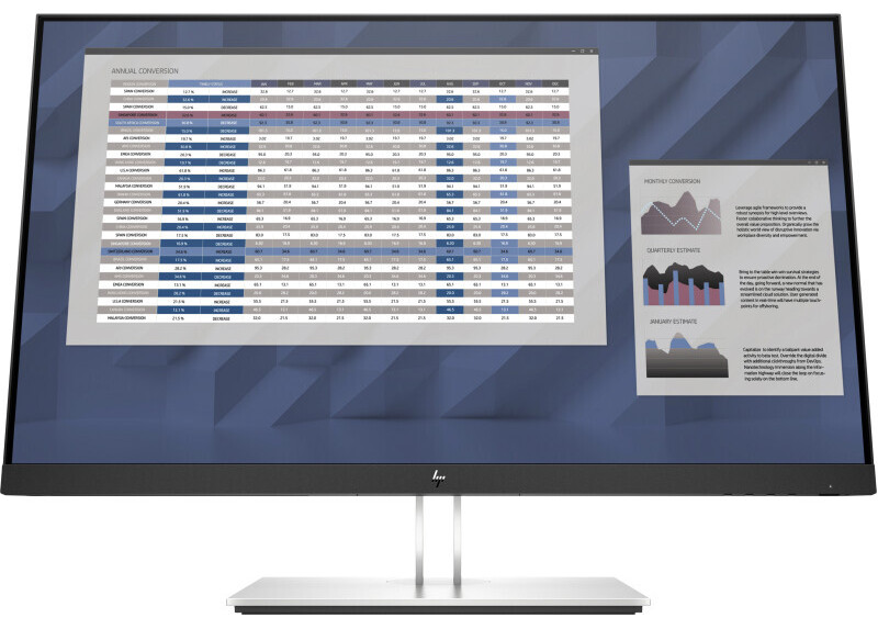 HP E-Series E27 G4 68,6 cm (27") 1920 x 1080 Pixels Full HD LED Zwart