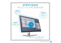 HP E-Series E27 G4 68,6 cm (27") 1920 x 1080 Pixels Full HD LED Zwart