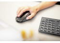 CHERRY DW 9500 SLIM toetsenbord Inclusief muis RF-draadloos + Bluetooth QWERTY Engels Zwart, Grijs