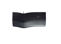 CHERRY KC 4500 ERGO toetsenbord USB QWERTY Amerikaans Engels Zwart