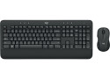 Logitech Advanced MK545 toetsenbord Inclusief muis RF Draadloos QWERTY US International Zwart