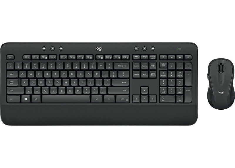 Logitech Advanced MK545 toetsenbord Inclusief muis RF Draadloos QWERTY US International Zwart