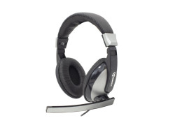 SBOX HS-302 | On-Ear Gaming Headset 3,5mm Connector | Zwart/Grijs