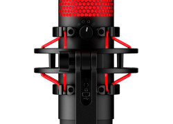 HyperX QuadCast | USB-microfoon | Rode verlichting | Voor pc en console | Zwart/Rood | Open Box