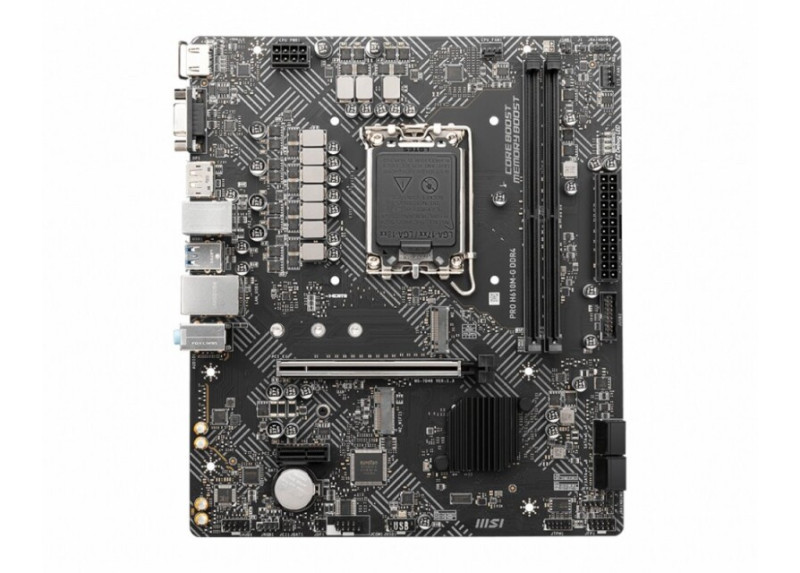 MSI PRO H610M-G | Socket LGA 1700 | Intel H610 | 2xDDR4 | Micro-ATX | Moederbord | Renewed