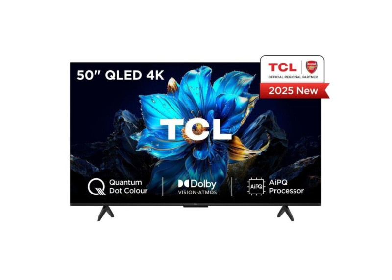TCL 50P71K (2025) | 50&#039;&#039; Ultra HD 4K | QLED Smart TV | Wifi | Google TV | Dolby Vision | 60Hz