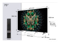 TCL 75C6K | 75&#039;&#039; Ultra HD 4K | QD-MiniLED Smart TV | Wifi | Dolby Vision | HDR10+ | 120Hz (2025)
