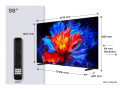 TCL 98P89K | 98&#039;&#039; Ultra HD 4K | QLED DLED Smart TV | Wifi | Dolby Vision | HDR10+ | 144Hz (2025)