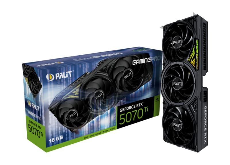 5070Ti Palit RTX GamingPro 16GB/3xDP/HDMI