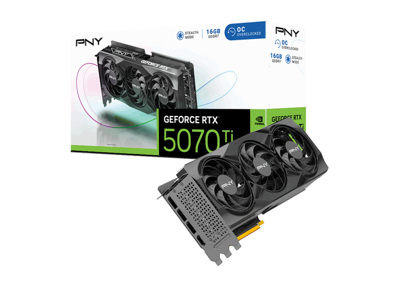 5070Ti PNY RTX OC 16GB/3xDP/HDMI